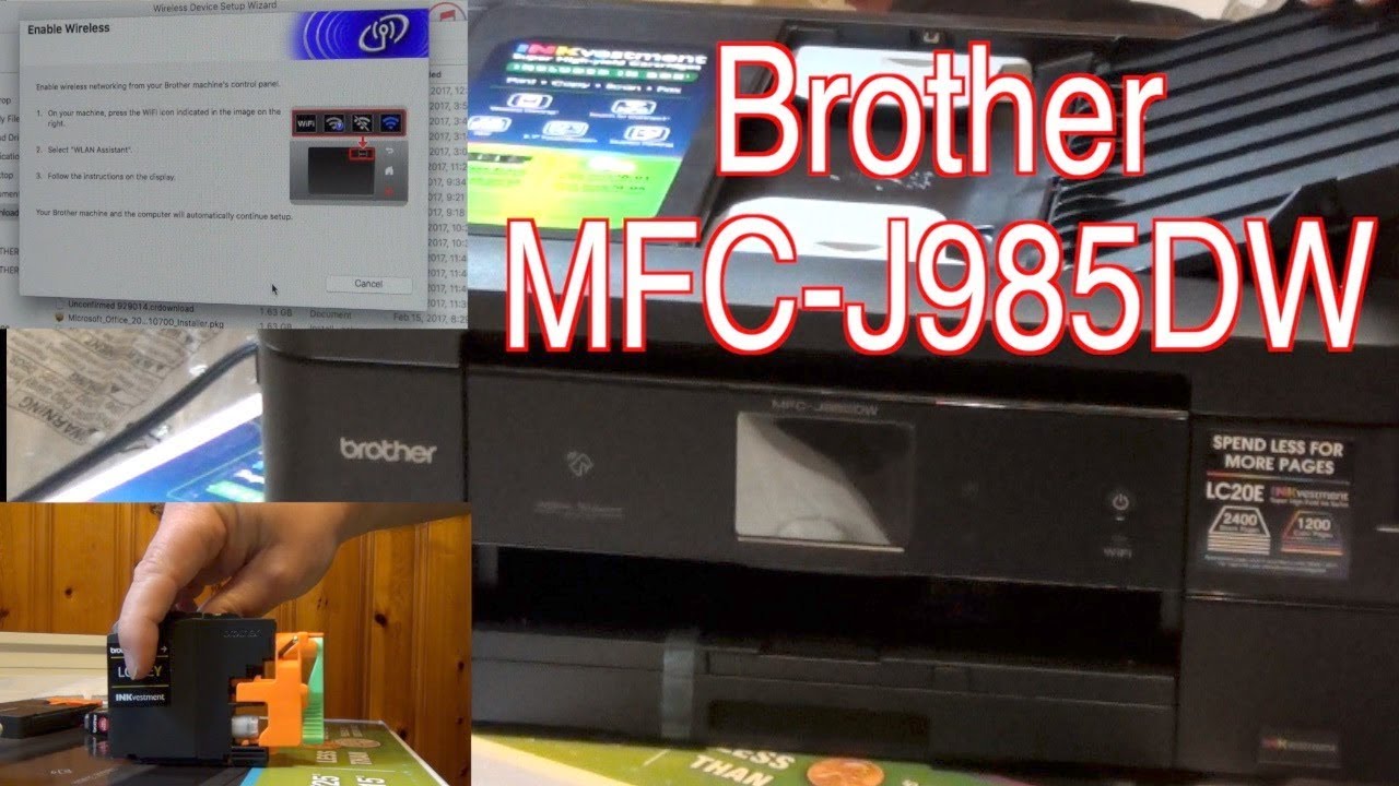 brother mfc-j985dw software for mac