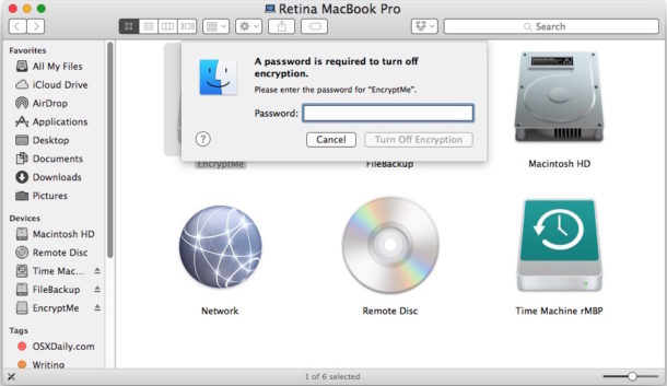 know when my passport for mac is done backing up encrypting